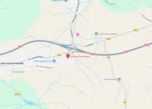 Discomp sur Gogle Map Discomp sur Gogle Map